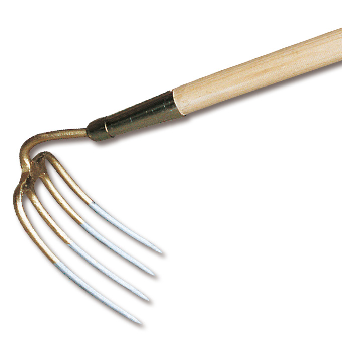 Croc GLORIA-spécial, 4 dents ovales, longueur 19 cm