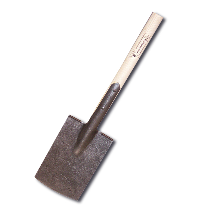 Gärtnerspaten handgeschmiedet, Blattgrösse 28x18 cm