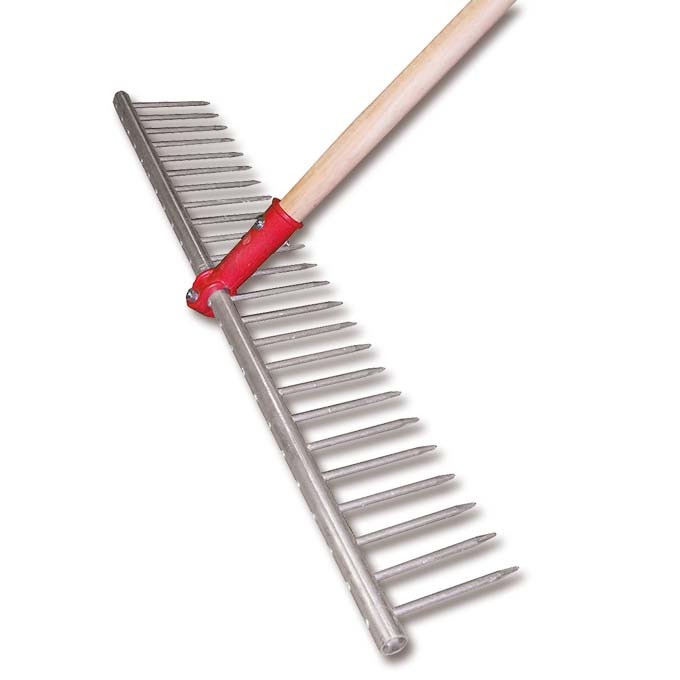 Râteau pour aplanir, en aluminium, largeur 74 cm