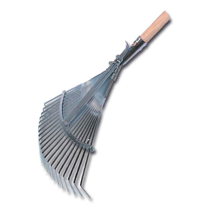 Laubbesen mit Stiel, verstellbar von 31-43 cm breit