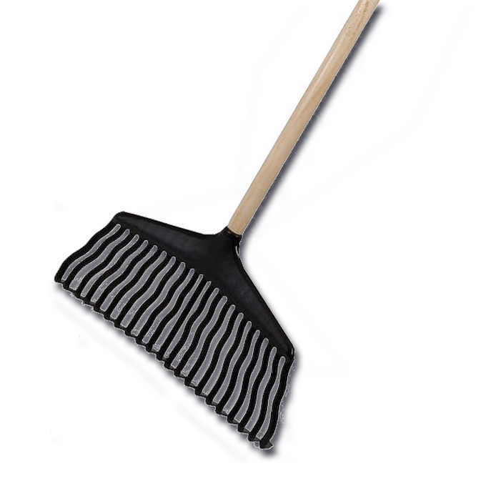 Laubbesen aus Kunststoff 36 cm breit