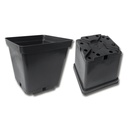 Kakteen-Container schwarz 16 x 16 x 16 cm, 96 Stück