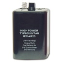 Batterie sèche longue durée High Power 800, 6V/7Ah-4R25