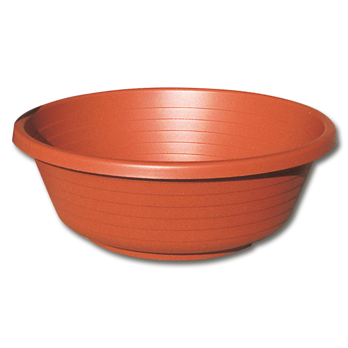 Terrine à fleurs rouge brique ø 30 cm