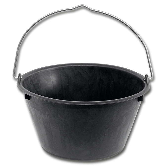 Pflasterkessel, aus Kunststoff, Inhalt 12 lt