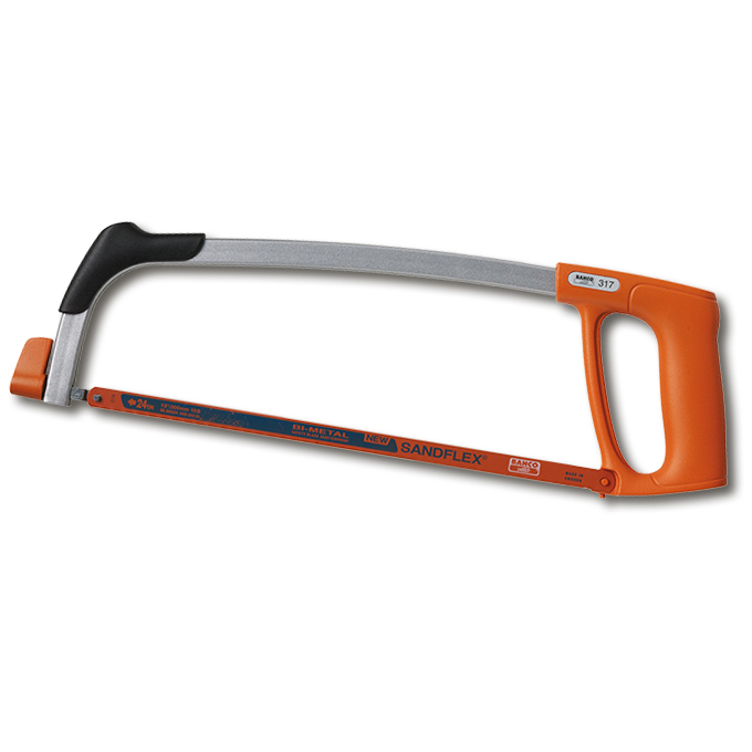 Monture de scie à metaux BAHCO, longueur de la lame 30 cm