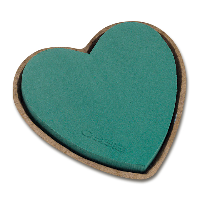 OASIS® BIOLIT® Herz 25.5 x 28 x 4 cm 4 Stück