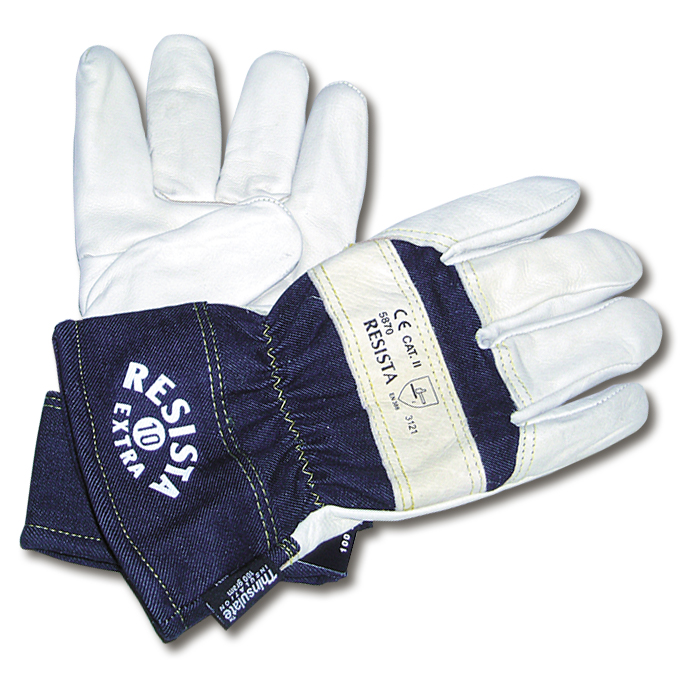 Gant de travail d’hiver, cuir fleur de boeuf, taille 9