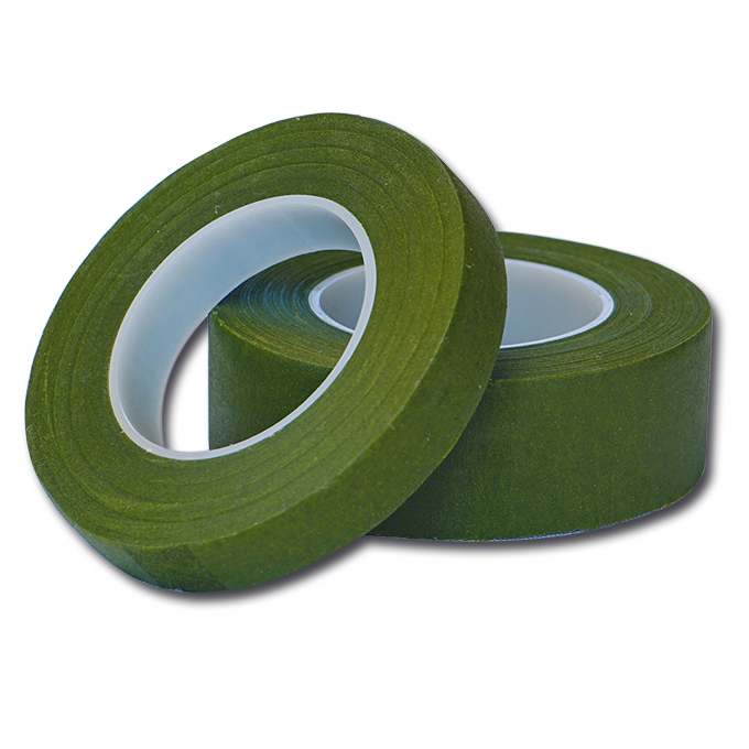 OASIS® FLOWER TAPE vert mousse, 26 mm x 27.5 m