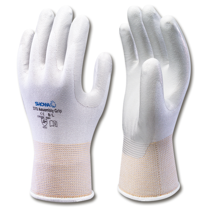 Gants de protection SHOWA blanche, taille 6/S