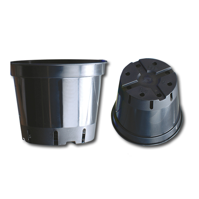 Container schwarz 3 lt, niedrige Form