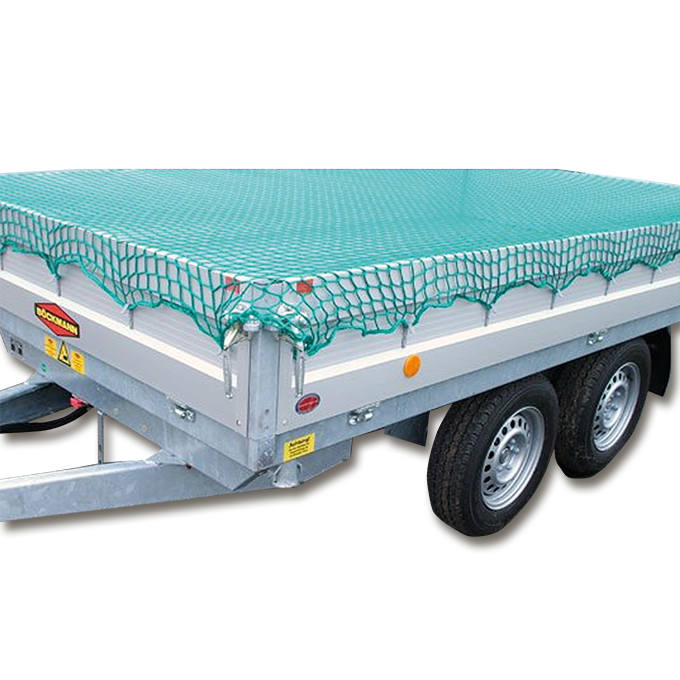 Filet de recouvrement vert noué, 150 x 250 cm