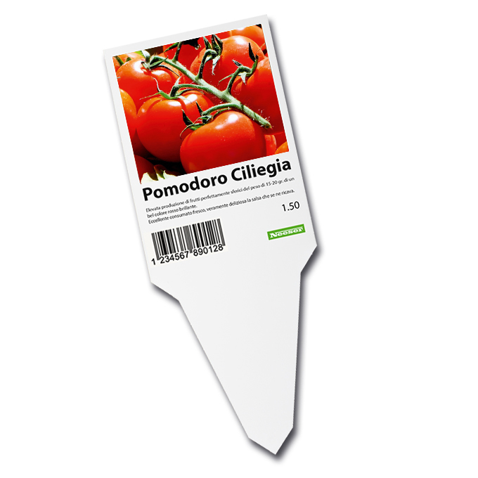 Étiquettes à ficher pour imprimante laser blanche, 52 x 135 mm, 2'500 étiquettes