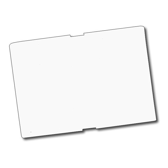 Étiquettes pour bâtons, blanche, 70 x 135 mm, 25 feuilles