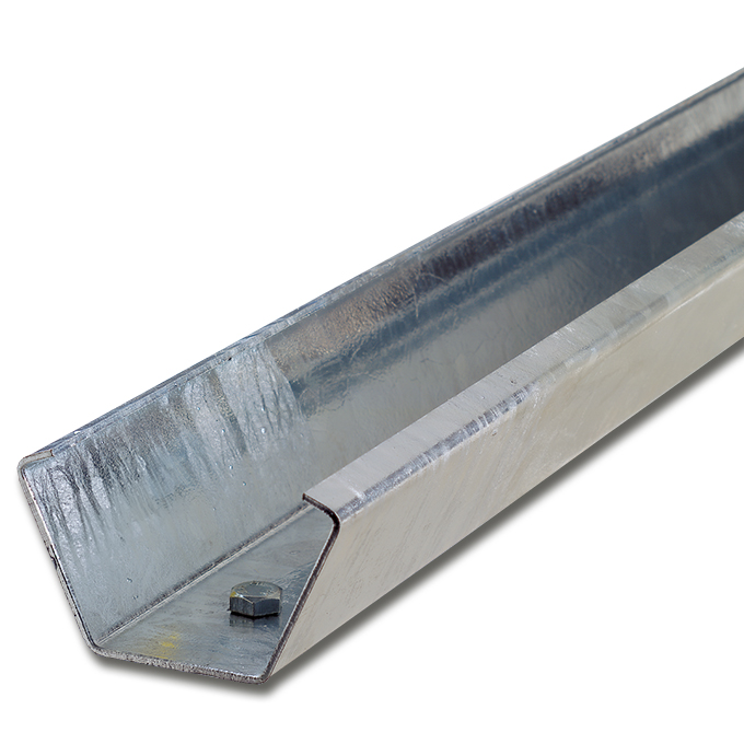 Profil de faîte en acier 200 cm