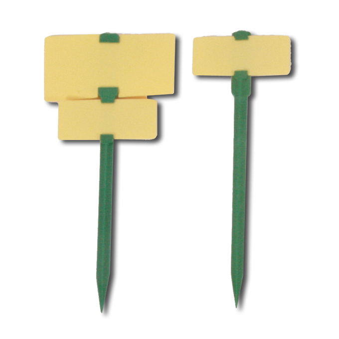 Bâton pour étiquettes vert 50 cm