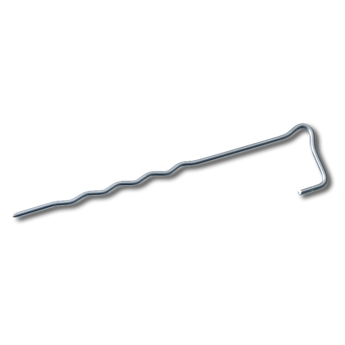 Agrafe en L GEOHIT non zinguée 30x3 cm, 500 pièces