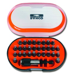 [208.863] Jeu d’embouts BAHCO 31 pièces 1/4”