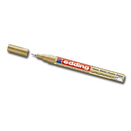 [424.250.4] Lackmarker «EDDING 780», gold, Strichstärke ca. 0.8 mm
