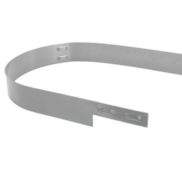 [138.080] Bordure acier inox 2 mm x 10.2 cm