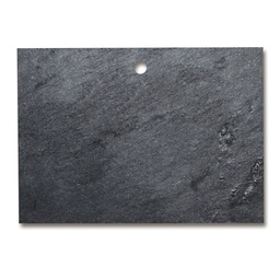 [442.101] Ardoise rectangulaire perforée Ø 7 mm, 95 x 70 mm