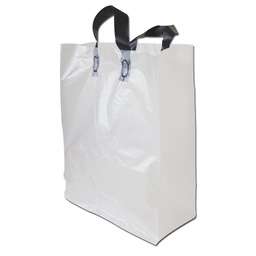 [451.620] Tragetasche «Polyshop» Polyethylen 60 my milchig-transparent, 32/17 x 41 cm, 400 Stück