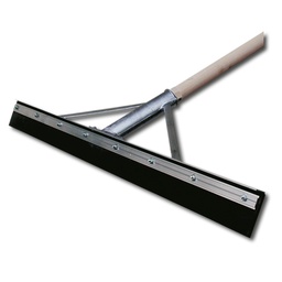 [290.400.80] Gummischieber 80 cm breit, mit Stiel 170 cm