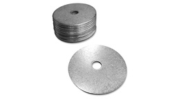 [135.226] Metallplatte einzeln, verzinkt, ø 5 cm