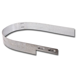 [138.035] Randbegrenzung Stahl verzinkt 3 mm x 10.2 cm