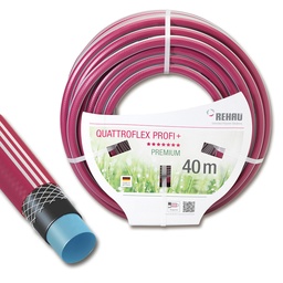 [150.170] Tuyau en caoutchouc QUATTROFLEX PROFI  19 x 4.0 mm, rouleau de 40 m