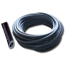 [150.230] Tuyau en caoutchouc PRESS noir 25 x 5.5 mm, rouleau de 40 m