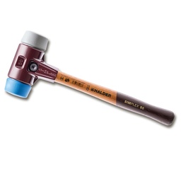 [208.454.40] Maillet Simplex blue/gris ø 40 mm, 0.6 kg