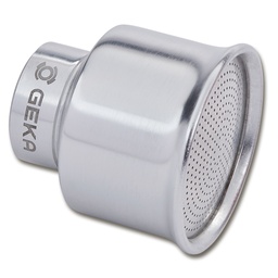 [154.214] Pomme d’arrosage en métal léger ø 50 mm, trous 0.7 mm, fermeture à baïonnette