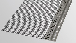 [138.320] Randabschlussprofil steinfix® netz grau, Länge 200 cm, Steghöhe 22 mm