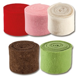 [253.620.02] Filz rosa, 15 cm breit, Rolle à 5 m