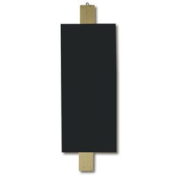 [456.400] Kreidetafel «Deko» 18 x 59 cm, Gesamthöhe 72 cm