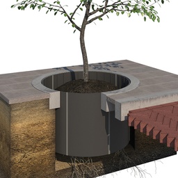 [137.855] Panneau guide-racines, hauteur 90 cm, longueur 60 cm