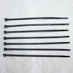 [208.893.1] Attache-câbles 150 x 3.6 mm, noir, sachet de 100 pièces