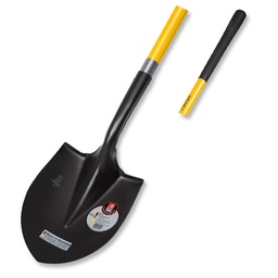 [204.185] Bêche IDEAL avec manche en fibre de verre, lame 30x22 cm