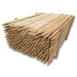 [130.825] Pieu fendu en bois de robinier 5-7 cm, longueur 225 cm