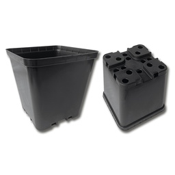 [230.245] Kakteen-Container schwarz 14 x 14 x 14 cm, 240 Stück