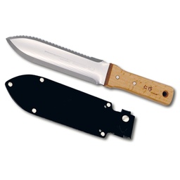 [200.432] Couteau à planter japonais (Hori Hori), longueur 31.7 cm