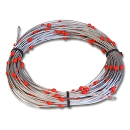 [201.530] Pflanzleinen mit Kugelmarkierung, Abstand 40 cm, 100 m lang