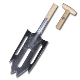 [204.105] Bêche pour jardinier SHARK-SPORK, lame 30x18 cm