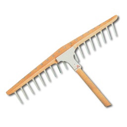 [204.685] Fauchet en bois avec dents en nylon, largeur 73 cm