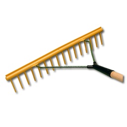 [204.720] Planierrechen, aus Kunststoff, 64 cm breit