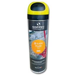 [212.300.1] Spray de marquage fluorescent couleur jaune 500 ml