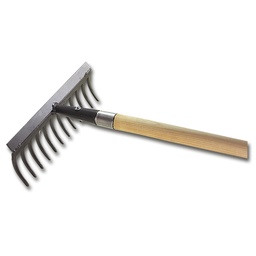 [204.640] Gartenrechen ERGOLINE 14 Zinken, 35 cm breit