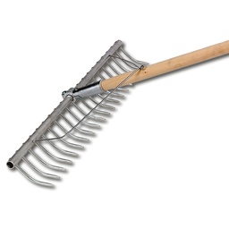 [207.160] Râteau à foin avec manche, largeur 74 cm