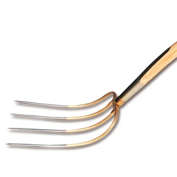 [207.460] Fourche à fumier 4 dents, avec virole longue, manche 135 cm
